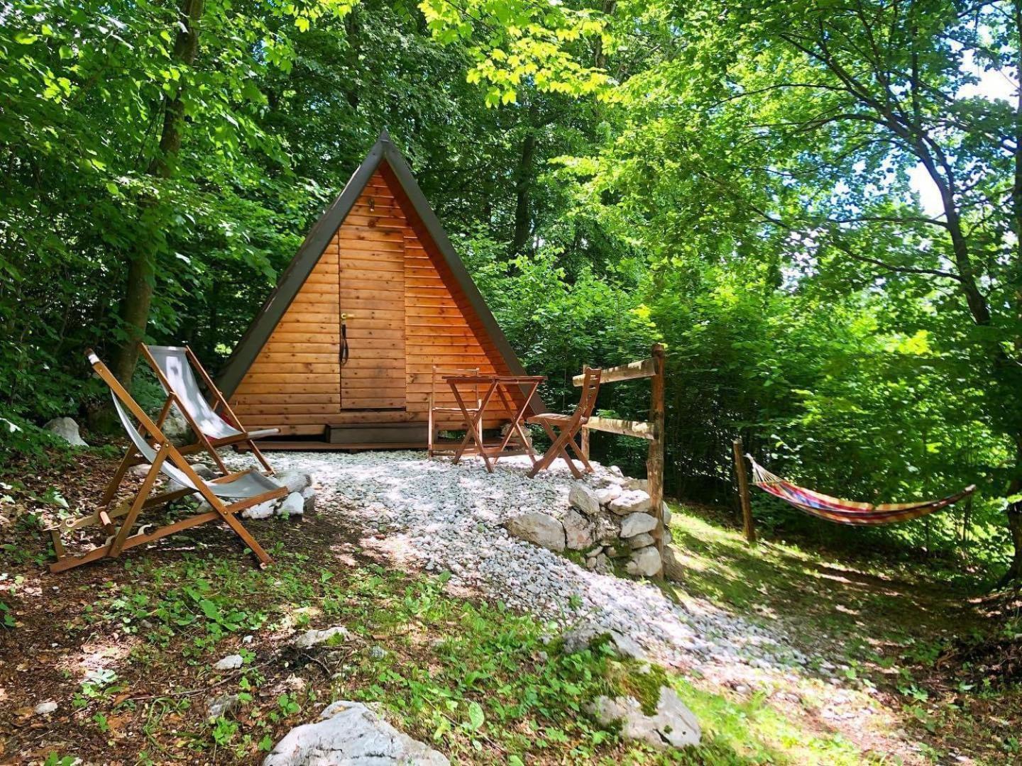 Hotel Glamping Krn Kobarid Zewnętrze zdjęcie